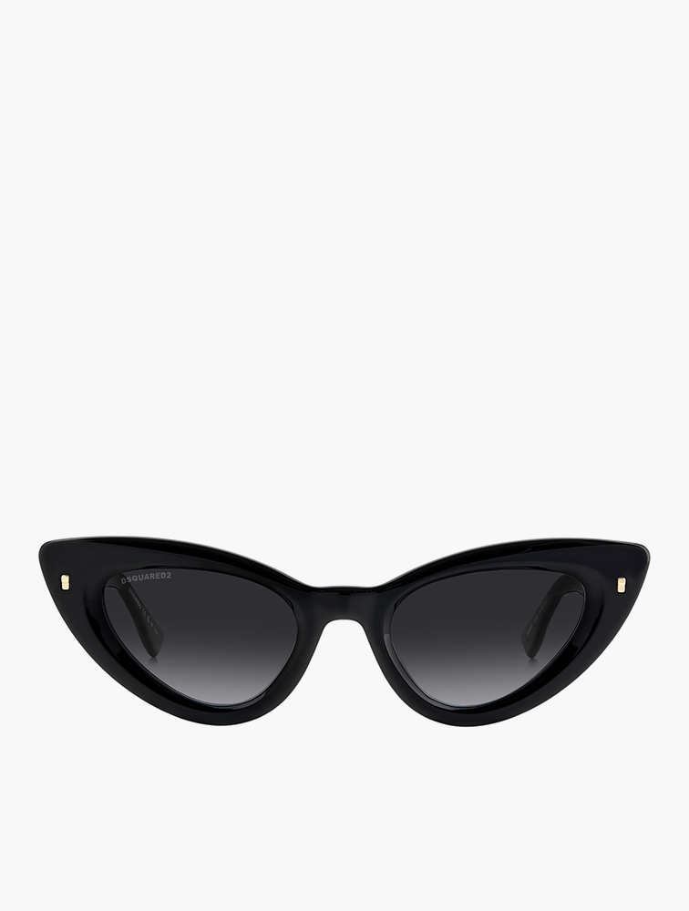 MyRunway Shop Dsquared Black Cat Eye Sunglasses for Women from